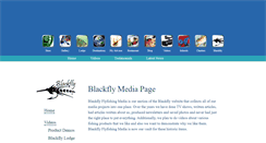 Desktop Screenshot of blackflyfishingmedia.com